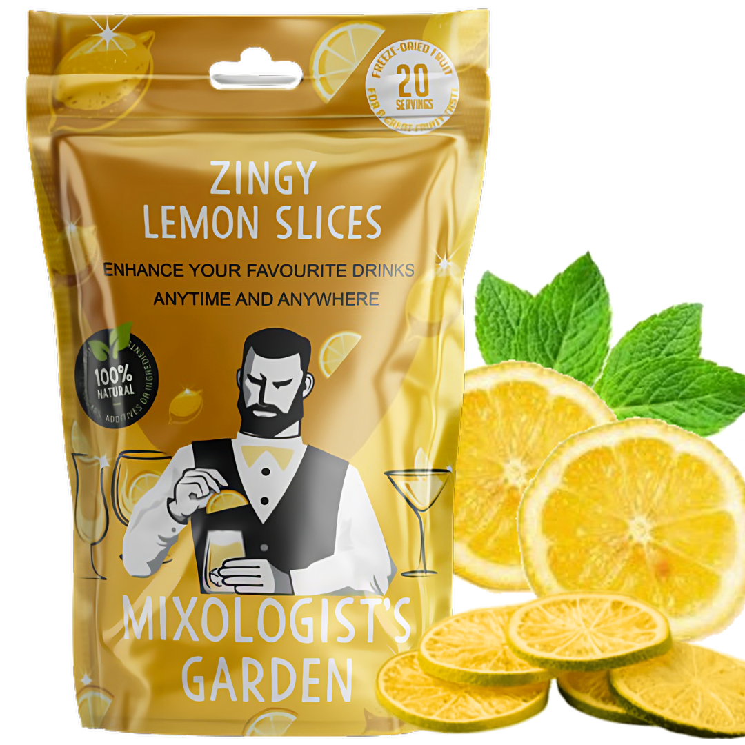 Dried Lemon Slices - Freeze Dried to Perfection - Add a Tart and Refre –  Mixologist's Garden
